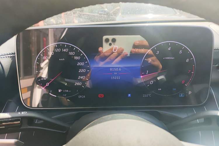 Used Mercedes-Benz C-Class 2024 Second Facelift C 260 L Sport Edition Instrument Cluster