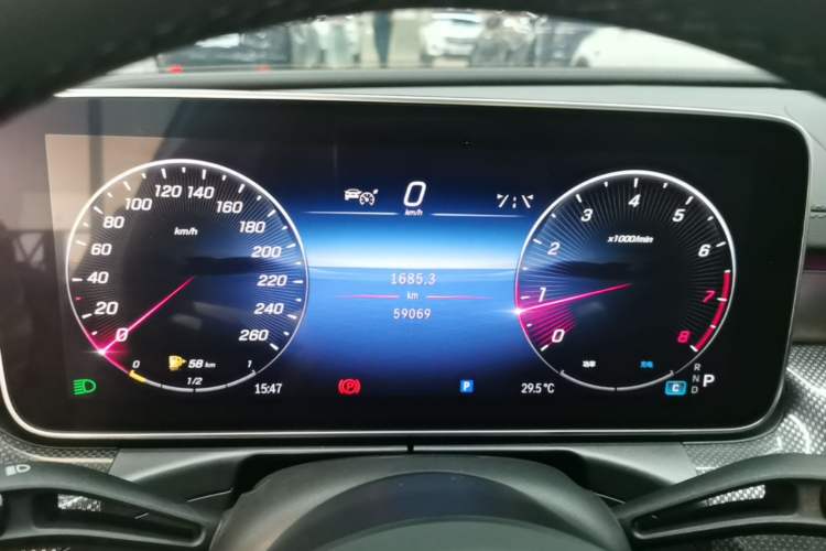 Used Mercedes-Benz C-Class 2024 Restyled C 260 L Sport Edition Instrument Cluster