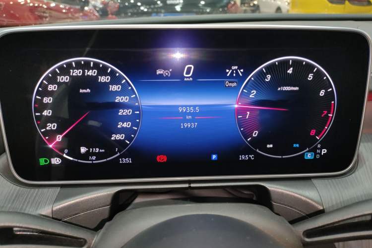 Used Mercedes-Benz C-Class 2024 Facelifted C-Class 260 L Night Edition Sports Version Instrument Cluster