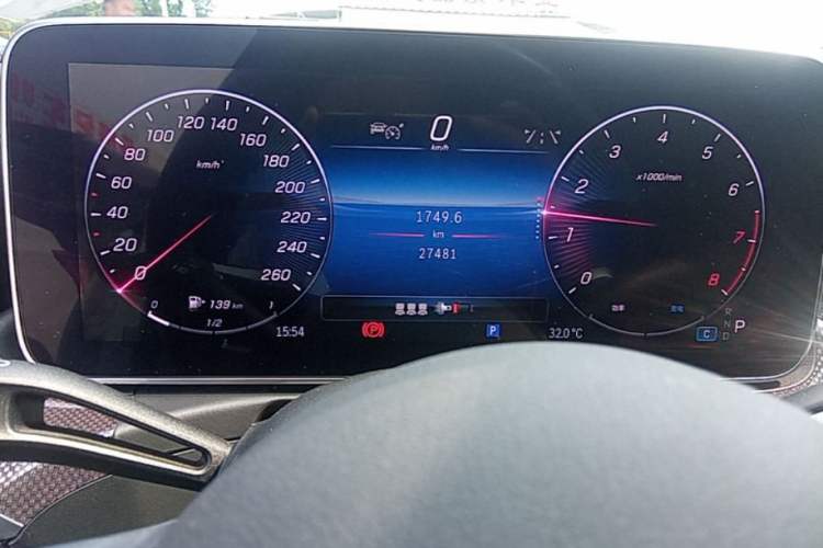 Used Mercedes-Benz C-Class 2024 Facelift C 260 L Night Edition Sport Version Instrument Cluster