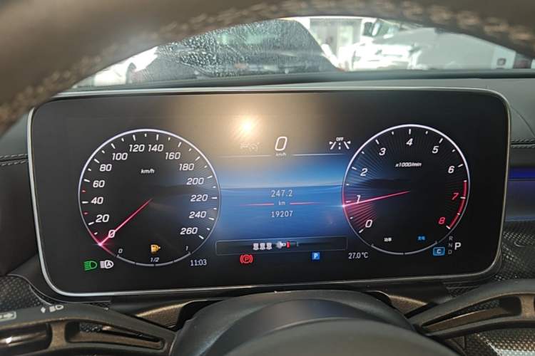 Used Mercedes-Benz C-Class 2024 Second Facelift C 260 L Sport Edition Instrument Cluster
