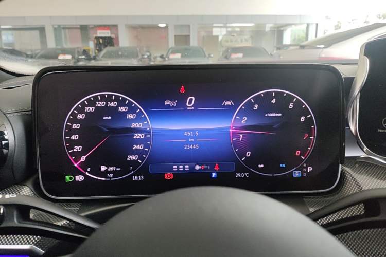 Used Mercedes-Benz C-Class 2024 Second Facelift C 260 L Sport Edition Instrument Cluster
