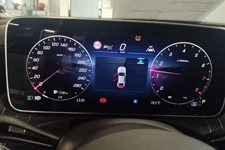 Used Mercedes-Benz C-Class 2024 C 260 L Brilliant Night Sports Edition Instrument Cluster