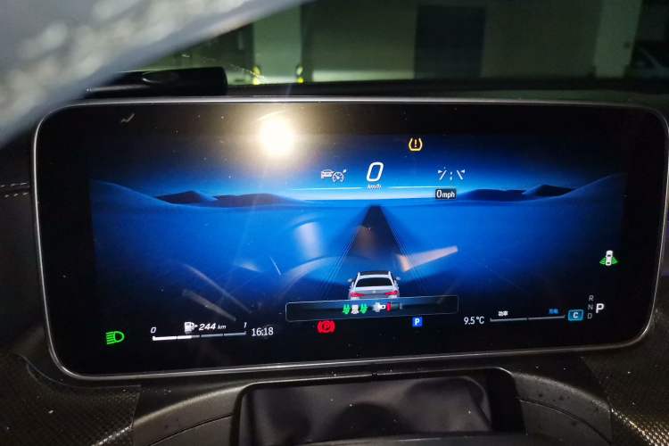 Used Mercedes-Benz C-Class 2024 Facelift C 260 L Night Edition Sport Version Instrument Cluster