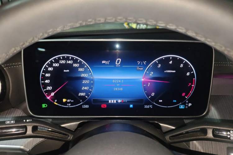 Used Mercedes-Benz C-Class 2024 C 200 L Sport Edition Instrument Cluster