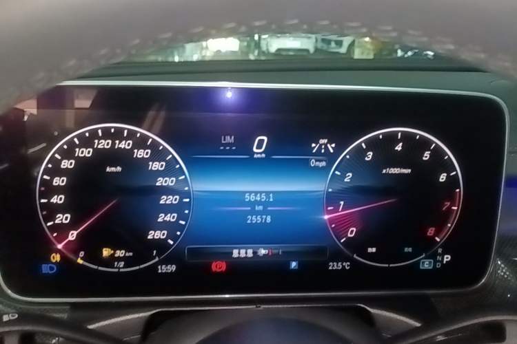 Used Mercedes-Benz C-Class 2024 Second Facelift C 260 L Sport Edition Instrument Cluster