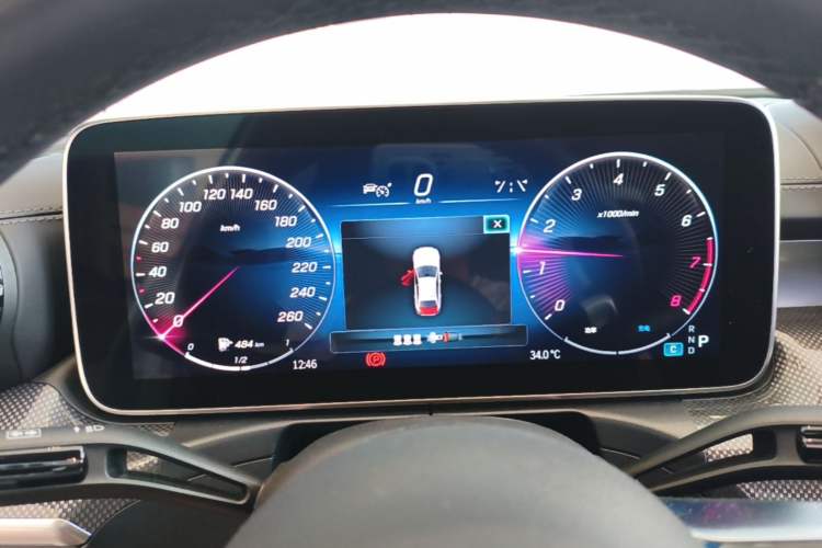 Used Mercedes-Benz C-Class 2024 C 260 L Brilliant Night Sports Edition Instrument Cluster