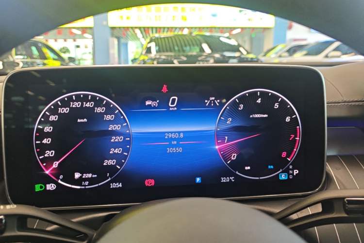Used Mercedes-Benz C-Class 2024 Facelifted C-Class 260 L Night Edition Sports Version Instrument Cluster