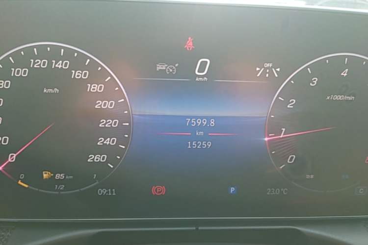 Used Mercedes-Benz C-Class 2024 Second Facelift C 260 L Starry Night Sport Edition Instrument Cluster