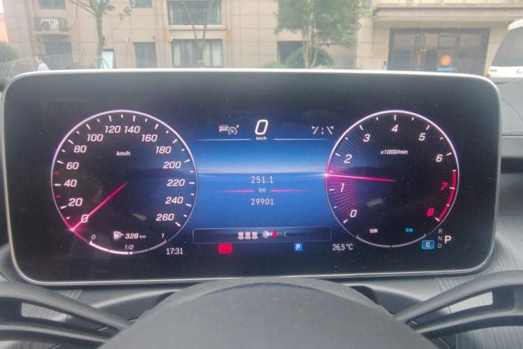 Used Mercedes-Benz C-Class 2024 Restyled C 200 L Sport Edition Instrument Cluster