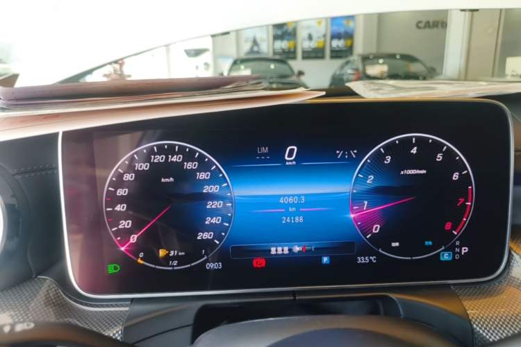 Used Mercedes-Benz C-Class 2024 Second Facelift C 260 L Starry Night Sport Edition Instrument Cluster