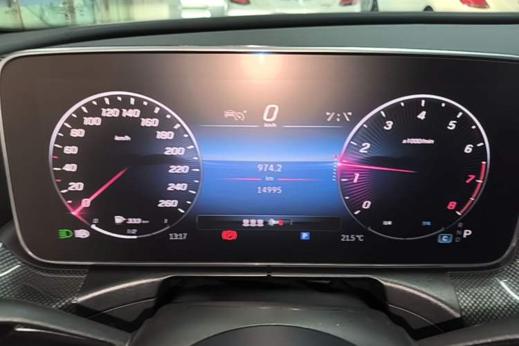 Used Mercedes-Benz C-Class 2024 Restyled C 260 L Sport Edition Instrument Cluster
