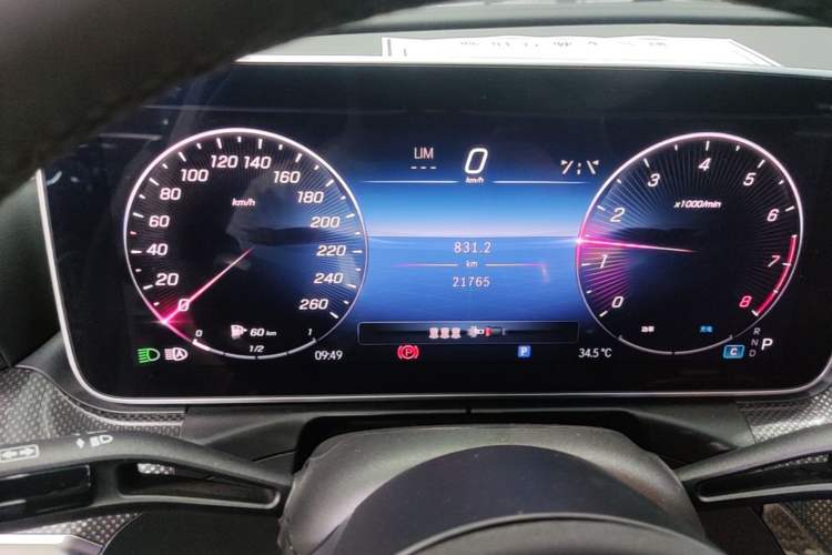 Used Mercedes-Benz C-Class 2024 Second Facelift C 260 L Sport Edition Instrument Cluster
