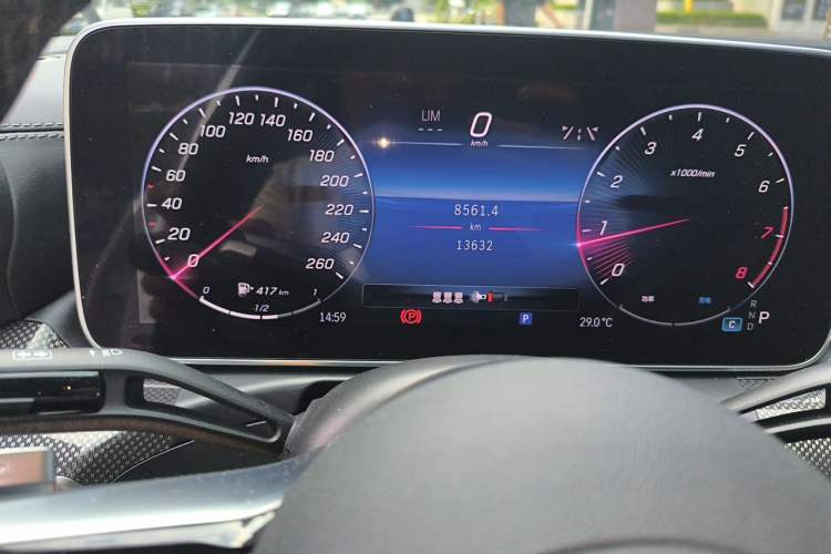 Used Mercedes-Benz C-Class 2024 Second Facelift C 260 L Starry Night Sport Edition Instrument Cluster