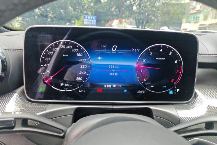 Used Mercedes-Benz C-Class 2024 C 260 L Brilliant Night Sports Edition Instrument Cluster