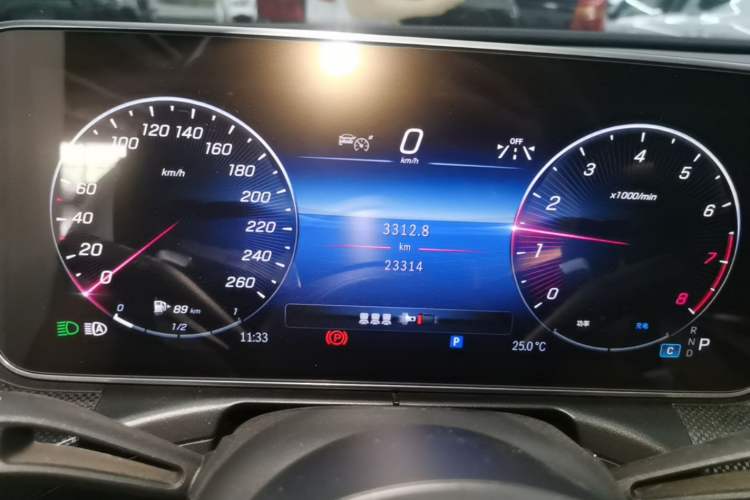 Used Mercedes-Benz C-Class 2024 Second Facelift C 260 L Sport Edition Instrument Cluster