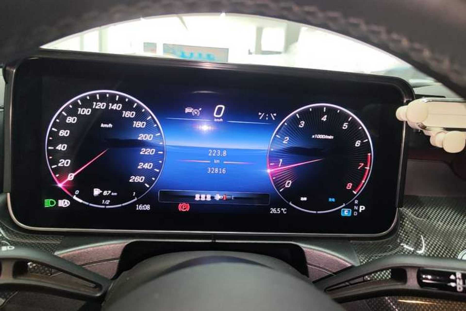 Used Mercedes-Benz C-Class 2024 Second Facelift C 260 L Sport Edition Instrument Cluster