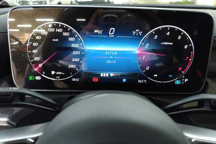 Used Mercedes-Benz C-Class 2024 Restyled C 260 L Sport Edition Instrument Cluster