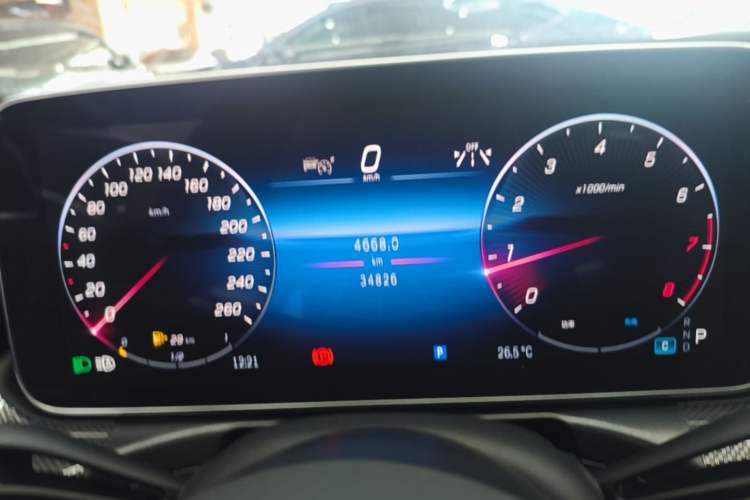 Used Mercedes-Benz C-Class 2024 C 260 L Sport Edition Instrument Cluster