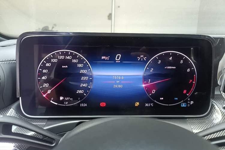 Used Mercedes-Benz C-Class 2024 Restyled C 260 L Sport Edition Instrument Cluster
