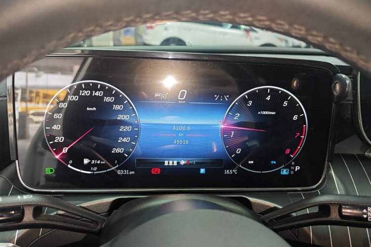Used Mercedes-Benz C-Class 2024 Facelift C 260 L Night Edition Sport Version Instrument Cluster