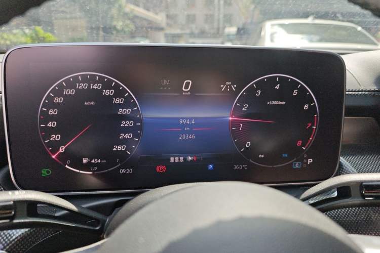Used Mercedes-Benz C-Class 2024 Second Facelift C 260 L Instrument Cluster