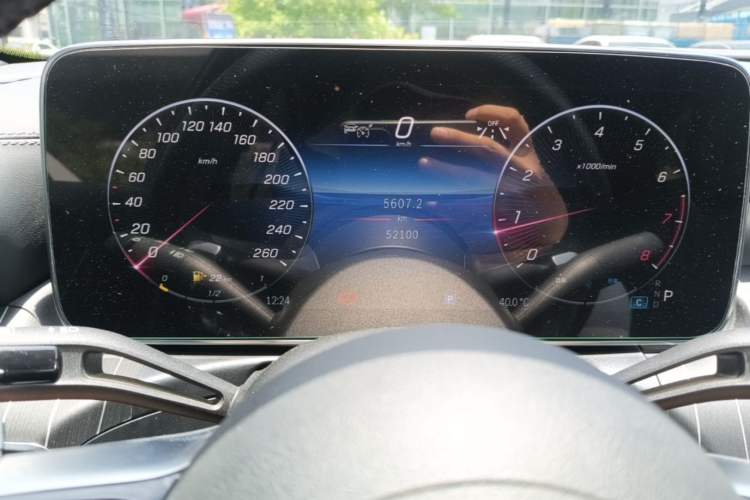 Used Mercedes-Benz C-Class 2024 C 260 L Brilliant Night Sports Edition Instrument Cluster