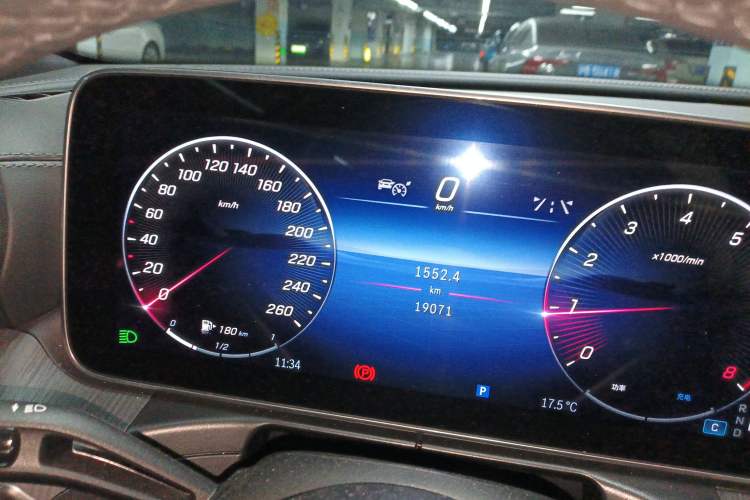 Used Mercedes-Benz C-Class 2024 Restyled C 260 L Sport Edition Instrument Cluster