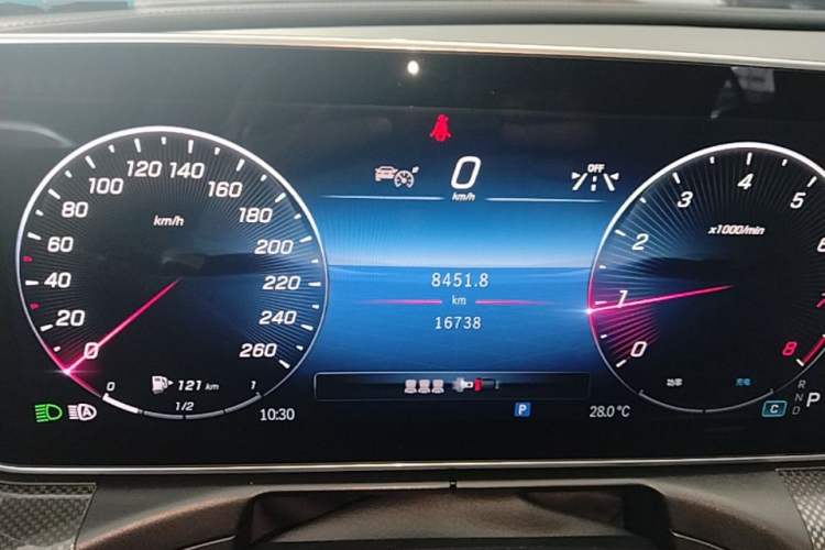 Used Mercedes-Benz C-Class 2024 Restyled C-Class 260 L Sport Edition Instrument Cluster