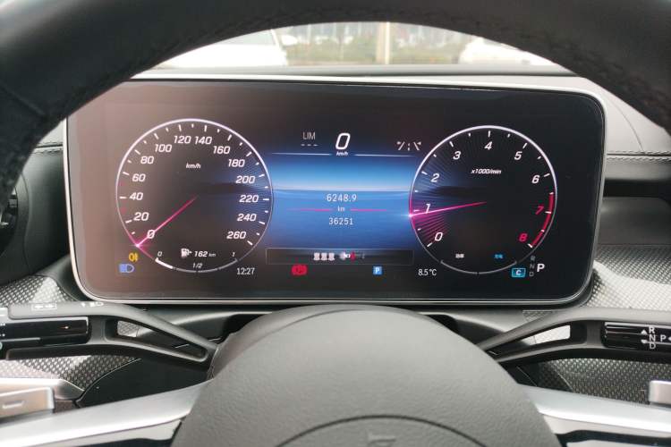 Used Mercedes-Benz C-Class 2024 Facelift C 260 L Night Edition Sport Version Instrument Cluster