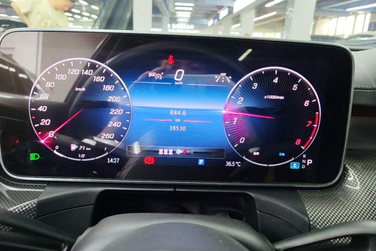 Used Mercedes-Benz C-Class 2024 Facelift C 260 L Night Edition Sport Version Instrument Cluster