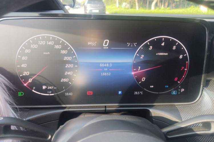 Used Mercedes-Benz C-Class 2024 Second Facelift C 260 L Sport Edition Instrument Cluster