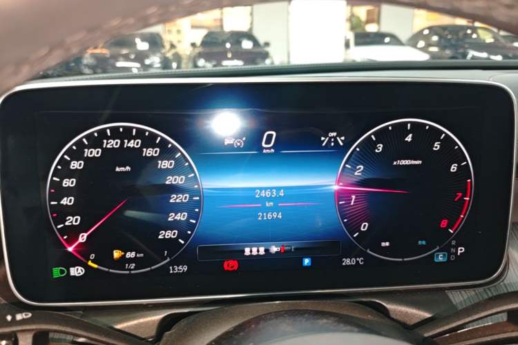 Used Mercedes-Benz C-Class 2024 Restyled C 200 L Sport Edition Instrument Cluster