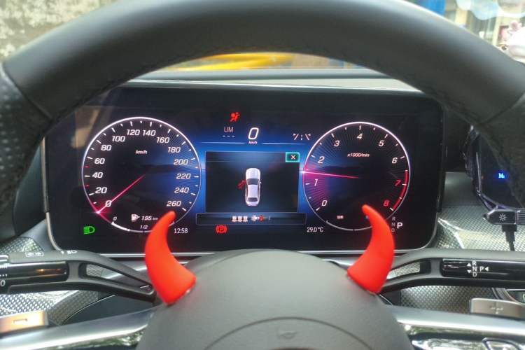 Used Mercedes-Benz C-Class 2024 Second Facelift C 260 L Sport Edition Instrument Cluster