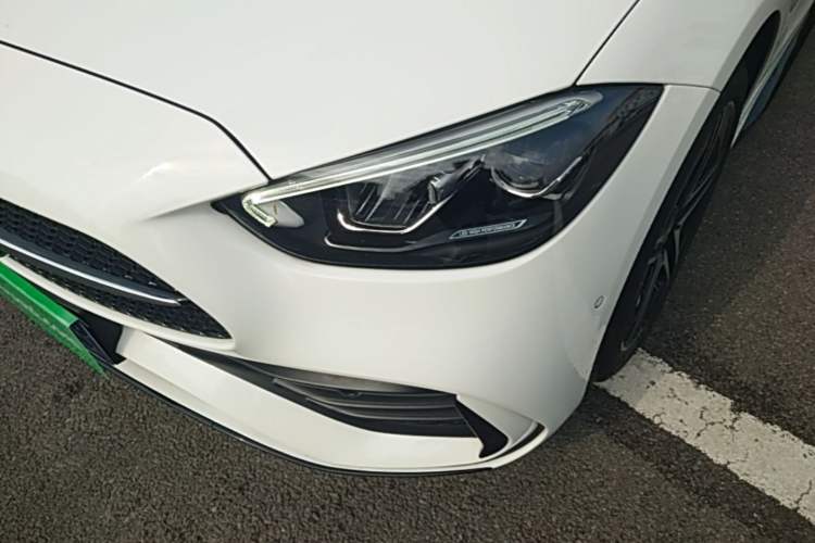 Used Mercedes-Benz C-Class 2024 Second Facelift C 260 L Starry Night Sport Edition Left Front Headlight