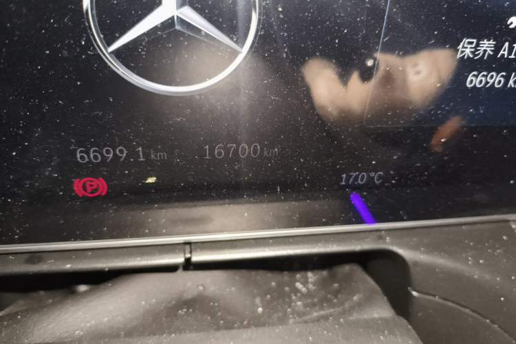 Used Mercedes-Benz C-Class 2024 C 260 L Sport Edition Odometer Close Up