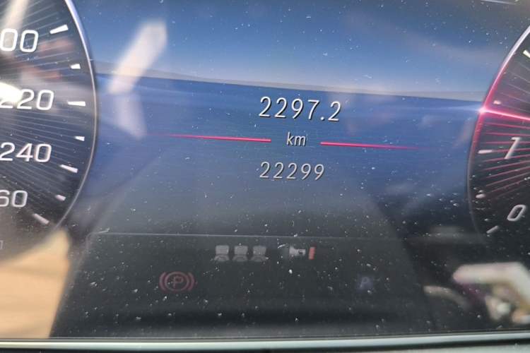 Used Mercedes-Benz C-Class 2024 Restyled C-Class 260 L Sport Edition Odometer Close Up