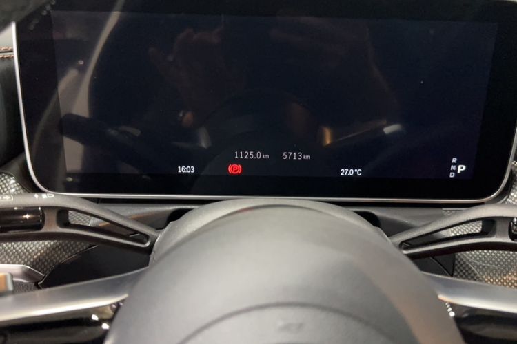 Used Mercedes-Benz C-Class 2024 Restyled C-Class 260 L Sport Edition Odometer Close Up
