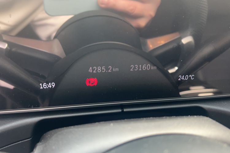 Used Mercedes-Benz C-Class 2024 Restyled C-Class 260 L Sport Edition Odometer Close Up