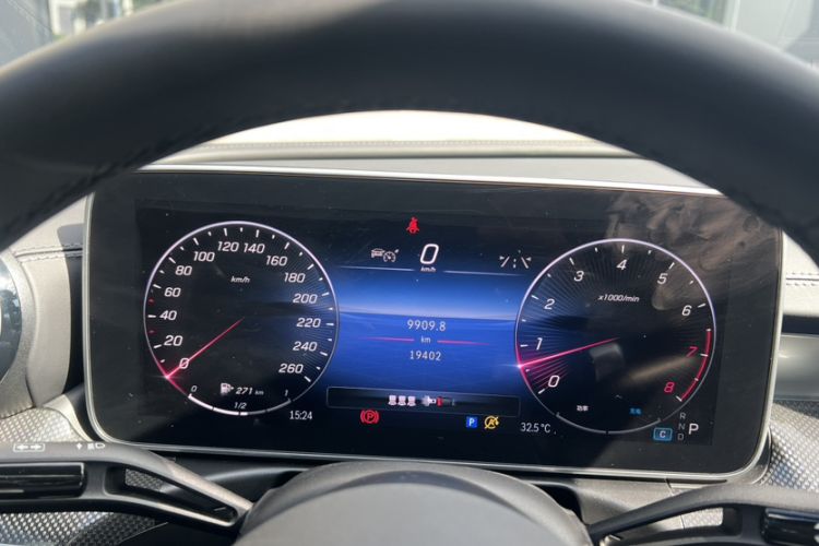 Used Mercedes-Benz C-Class 2024 Restyled C-Class 260 L Sport Edition Odometer Close Up