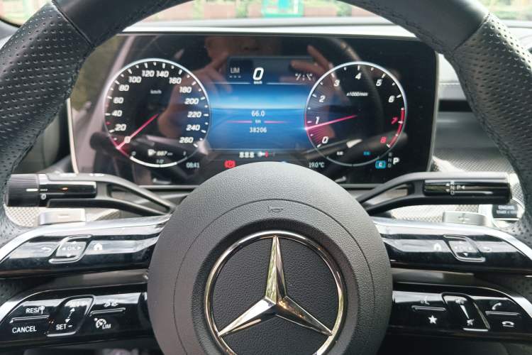 Used Mercedes-Benz C-Class 2024 C 260 L Sport Edition Odometer Close Up