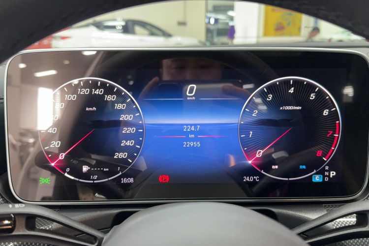 Used Mercedes-Benz C-Class 2024 Restyled C-Class 260 L Sport Edition Odometer Close Up