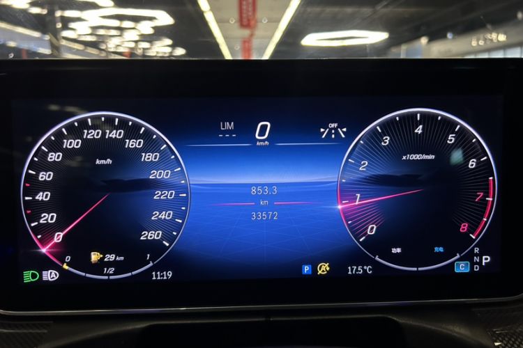 Used Mercedes-Benz C-Class 2024 Restyled C-Class 260 L Sport Edition Odometer Close Up