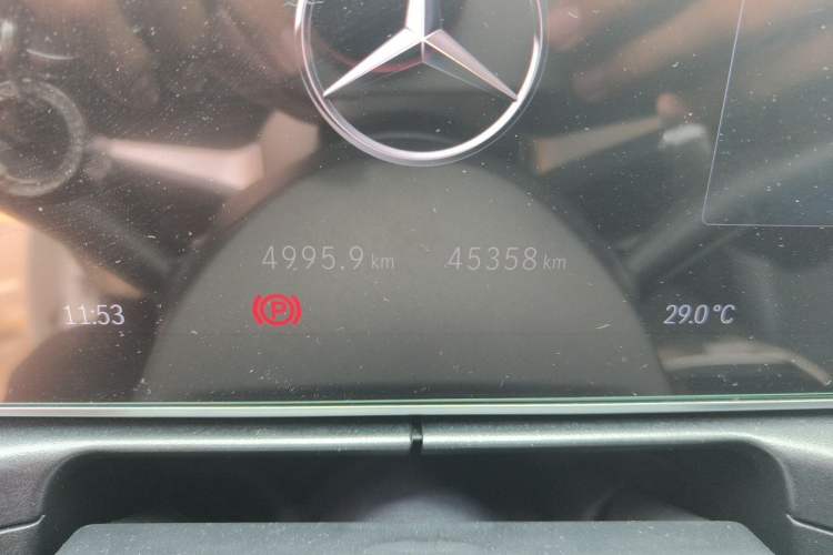 Used Mercedes-Benz C-Class 2024 Restyled C-Class 260 L Sport Edition Odometer Close Up