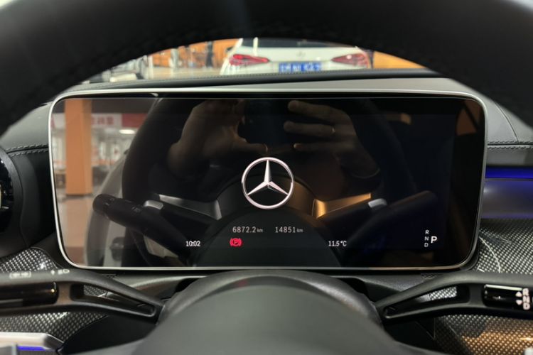Used Mercedes-Benz C-Class 2024 Second Facelift C 260 L Sport Edition Odometer Close Up