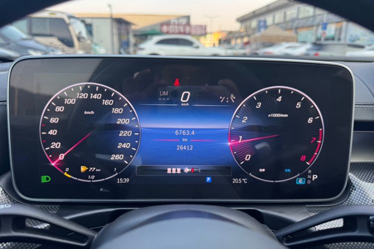 Used Mercedes-Benz C-Class 2024 Restyled C-Class 260 L Sport Edition Odometer Close Up