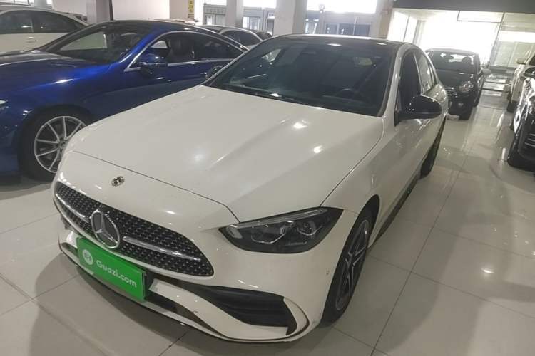Used Mercedes-Benz C-Class 2024 Facelift C 260 L Night Edition Sport Version Guazi used car, China used car export, Used car for sale, Used cars, Cheapest cars for sale