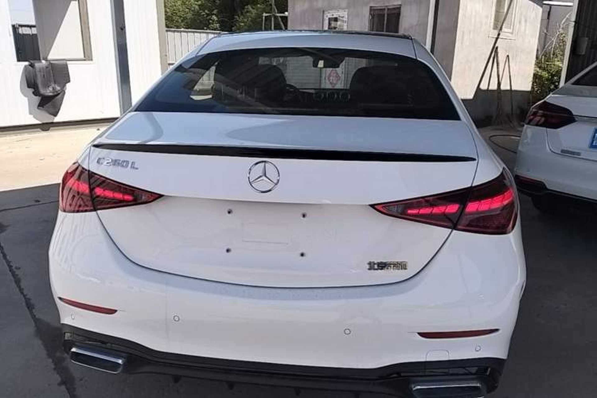 Used Mercedes-Benz C-Class 2024 Facelifted C-Class 260 L Night Edition Sports Version Rear