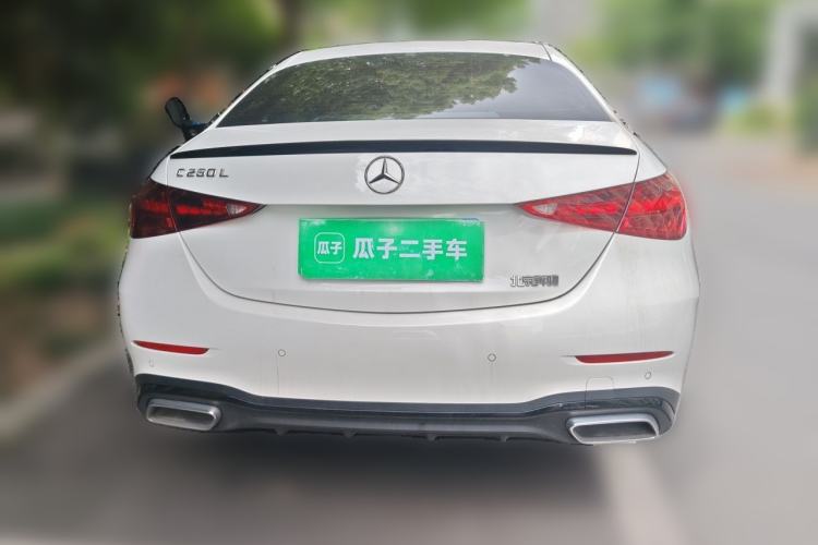 Used Mercedes-Benz C-Class 2024 Facelift C 260 L Night Edition Sport Version Rear