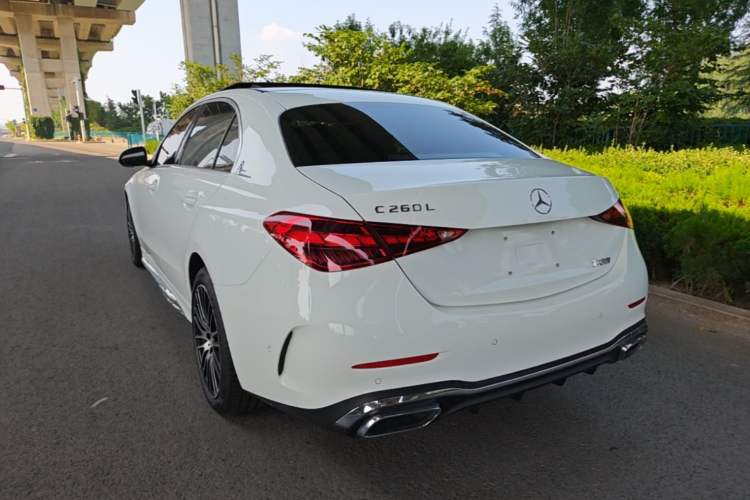 Used Mercedes-Benz C-Class 2024 Restyled C-Class 260 L Sport Edition Rear Left 45 Deg